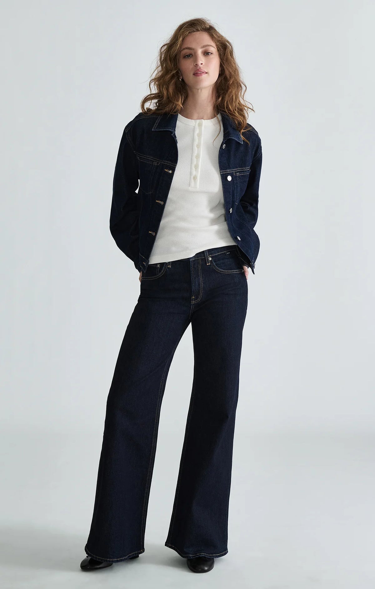 Grace Relaxed Flare Jeans