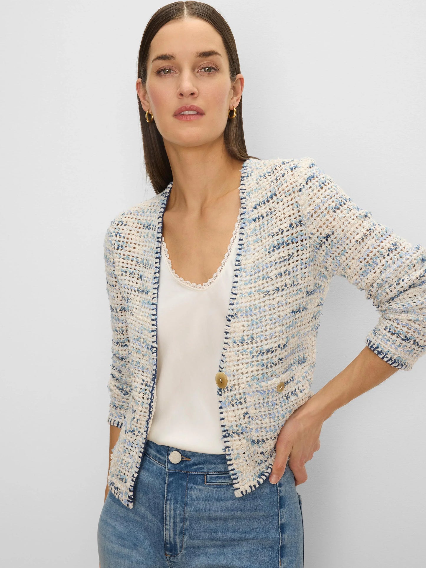 Misty Dawn Knit Jacket