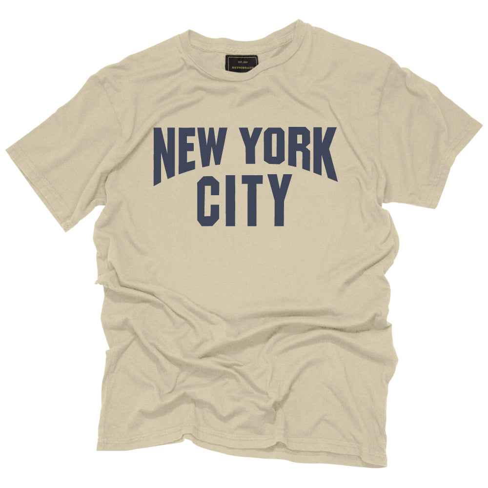 RETRO BRAND - New York City Vintage Sand Tee