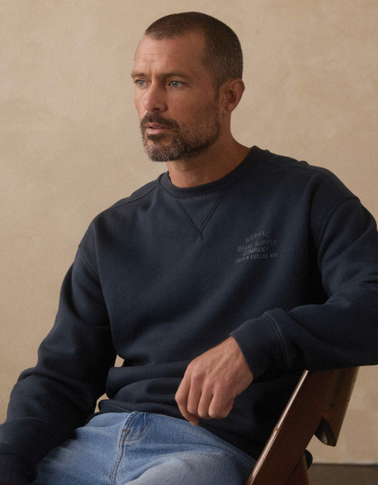 Fleece Graphic Pullover