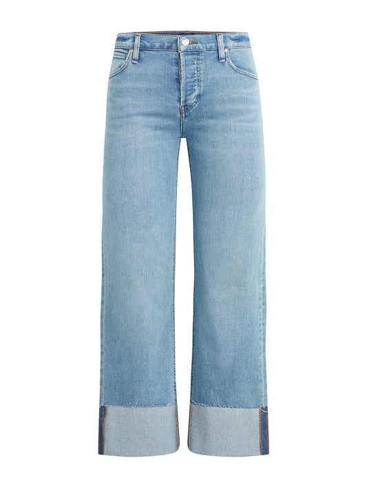 HUDSON - Oak Rosie High-Rise Wide Leg Ankle Cuff