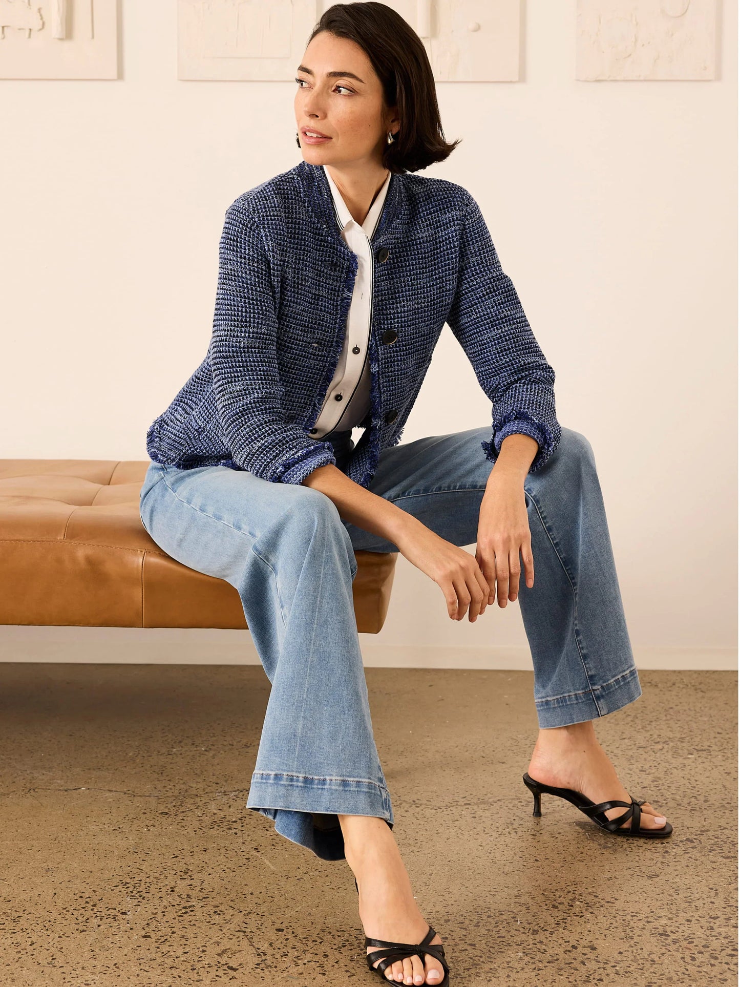 Vantage Wide Leg Jeans