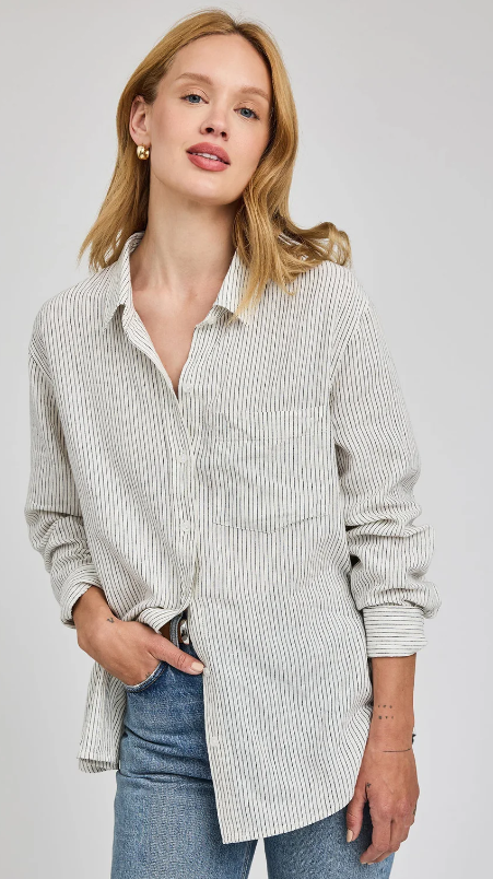 Dominique Button Down Shirt