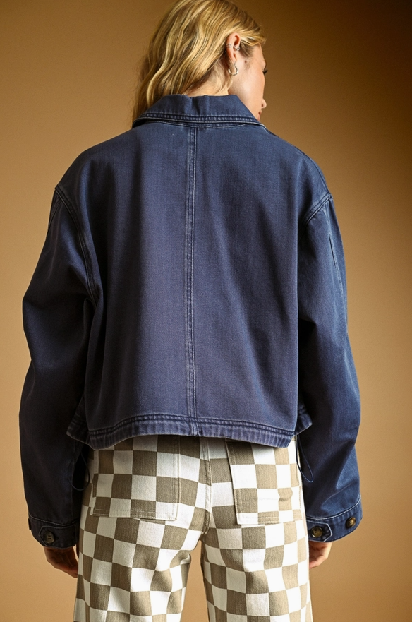 Long Sleeve Cotton Jacket