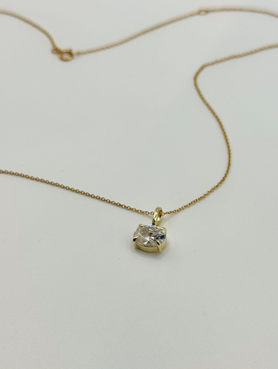Oval Charm Necklace