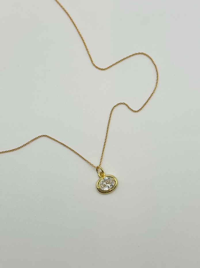 Oval Charm Necklace
