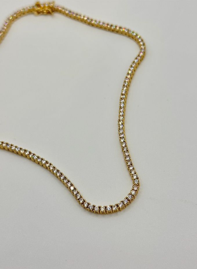 Tennis Necklace (Petite)