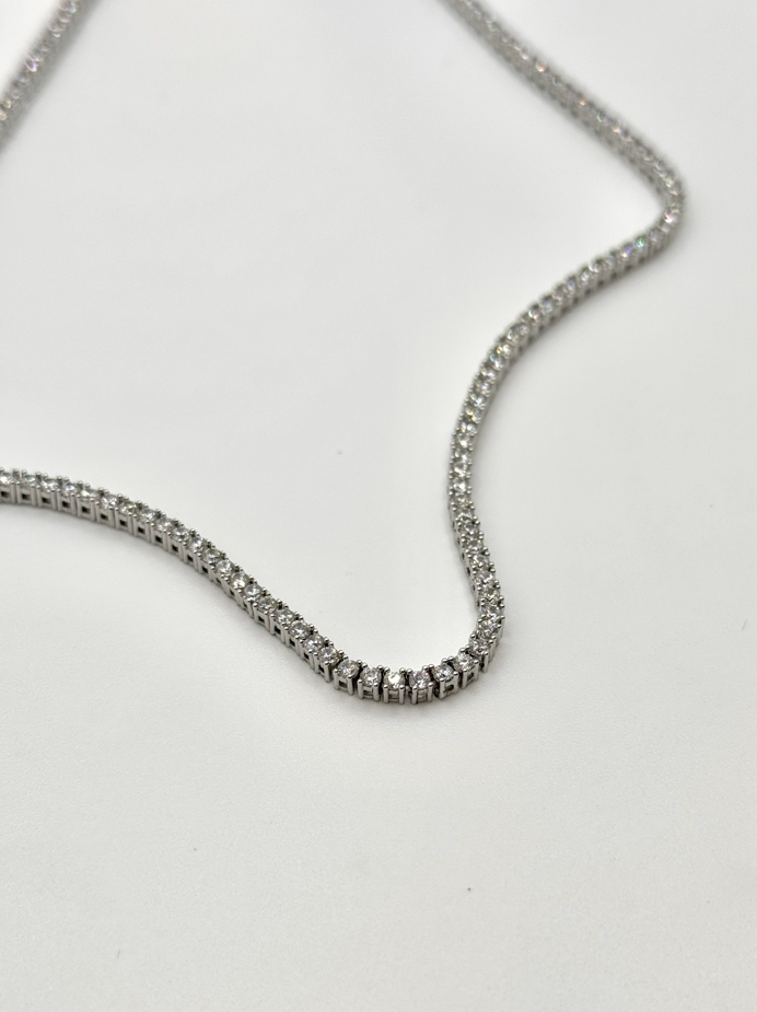 Tennis Necklace (Petite)