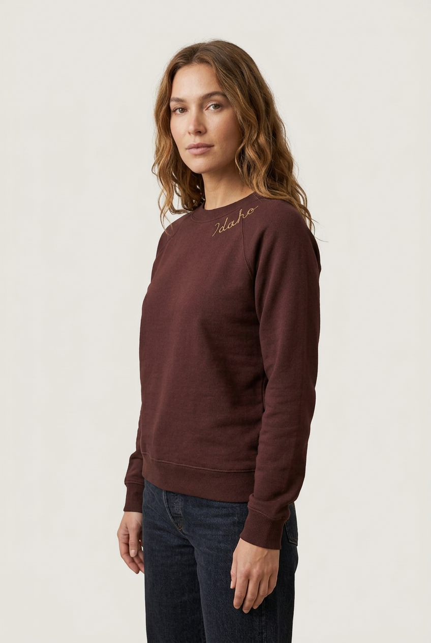 Idaho Embroidered Vintage Sweatshirt