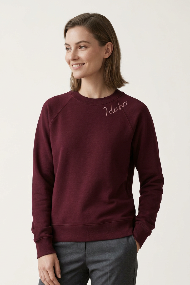 Idaho Embroidered Vintage Sweatshirt