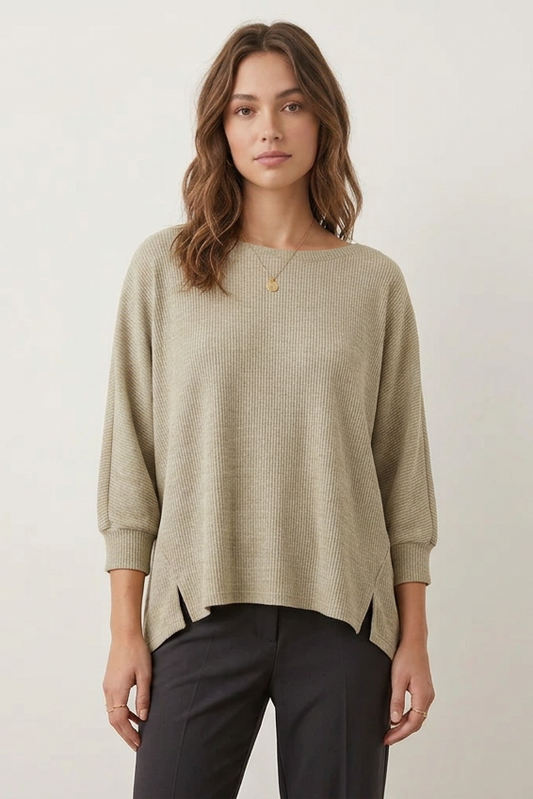 Rib Knit Dolman