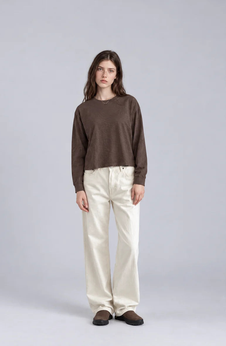 Long Sleeve Boxy Tee