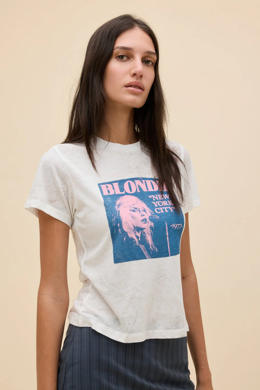 Blondie Burnout Vintage Tee