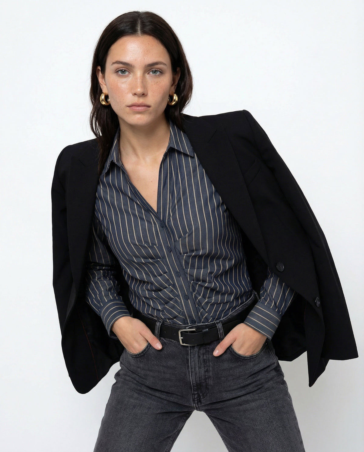 Zaria Button Down