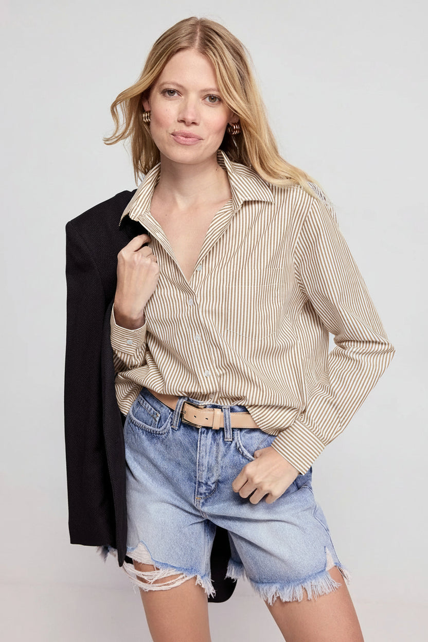 The Long Sleeve Boxy Crop