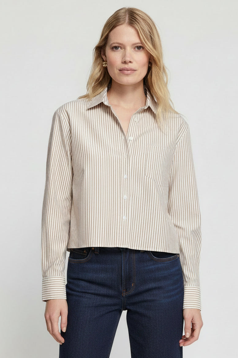 The Long Sleeve Boxy Crop
