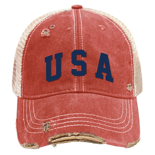 RETRO BRAND - USA Red Snap Back