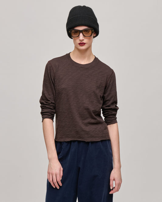 ANTHONY THOMAS MELILLO - Chocolate Long Sleeve Shirt