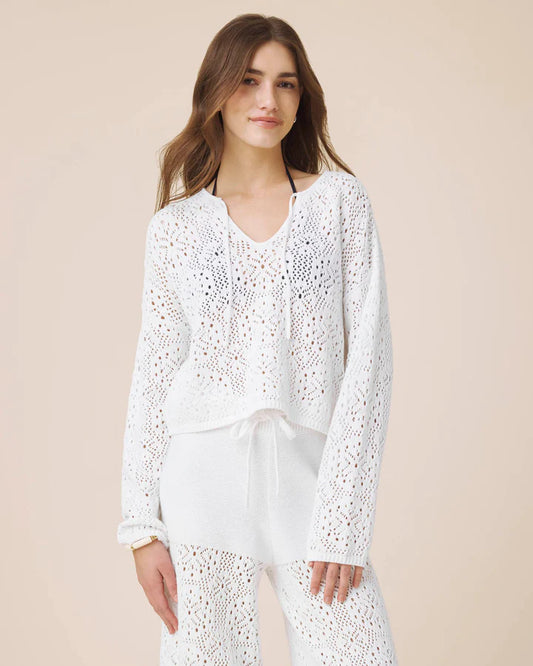 Beckham Crochet Sweater