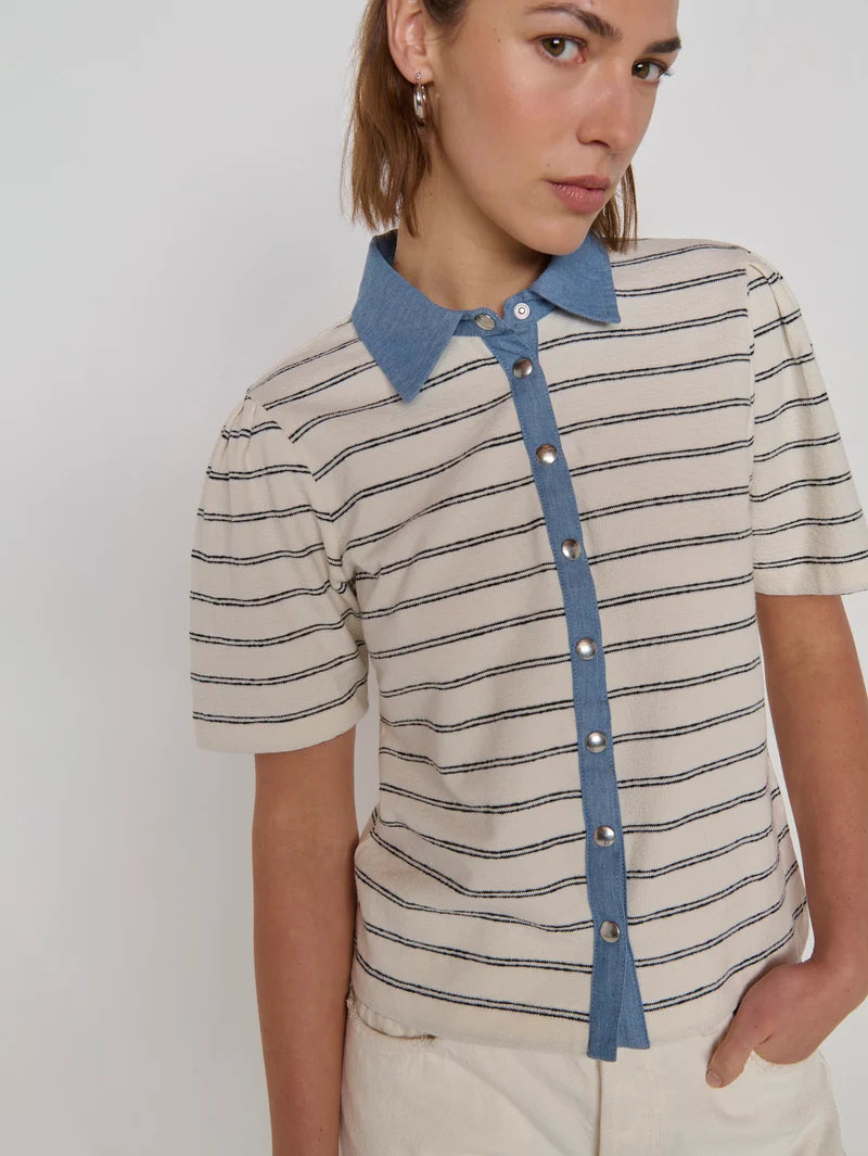 Zoe Snap Top
