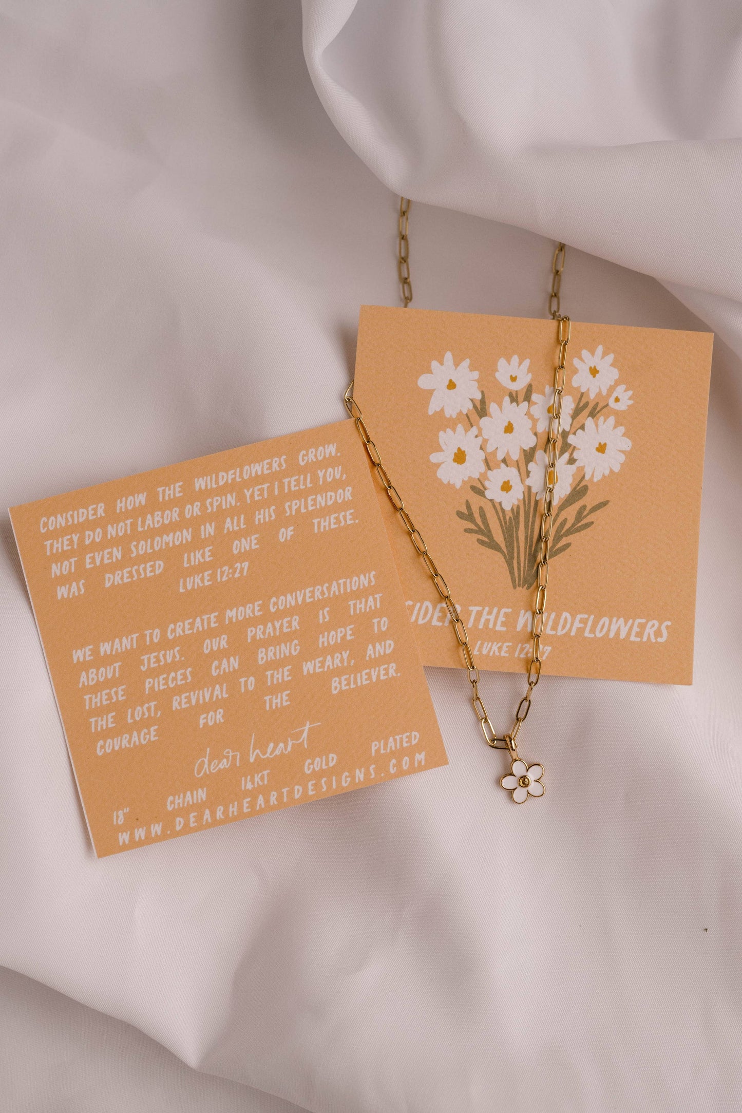 Consider The Wildflowers Necklace