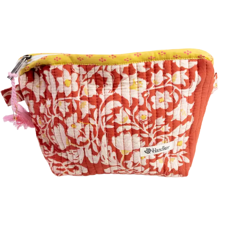 Delphine Quilted Zipper Pouch