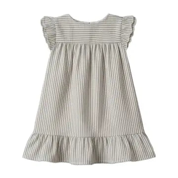 Lorena Seersucker Dress/ Dune Stripe