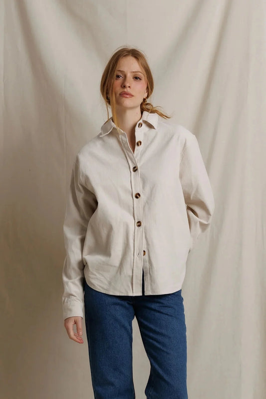 James Corduroy Button Up