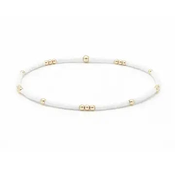 Newport Cotton + Gold Filled Bracelet