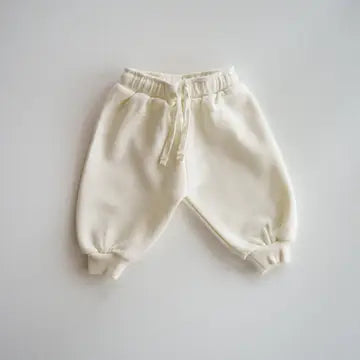 Oversized Sweat pant/ Coconut Milk