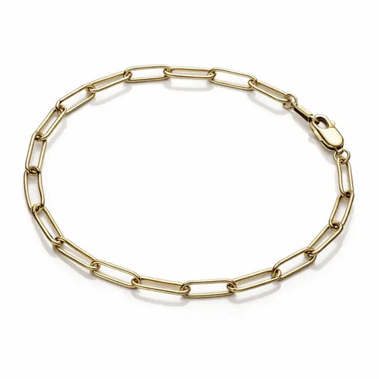 Essential Petite Paperclip Links/ Gold Filled