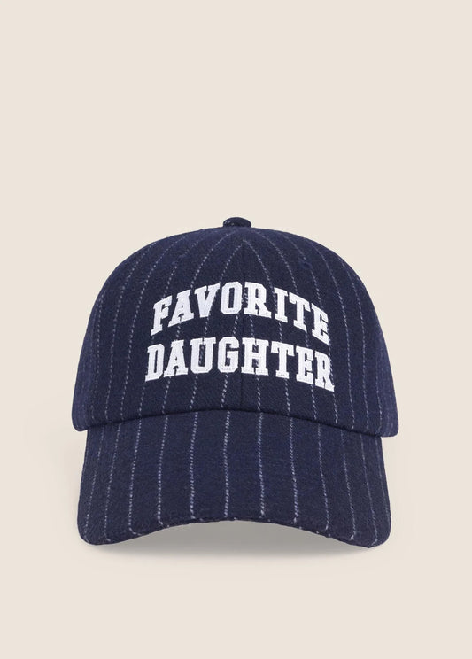 Wool Stripe Baseball Hat