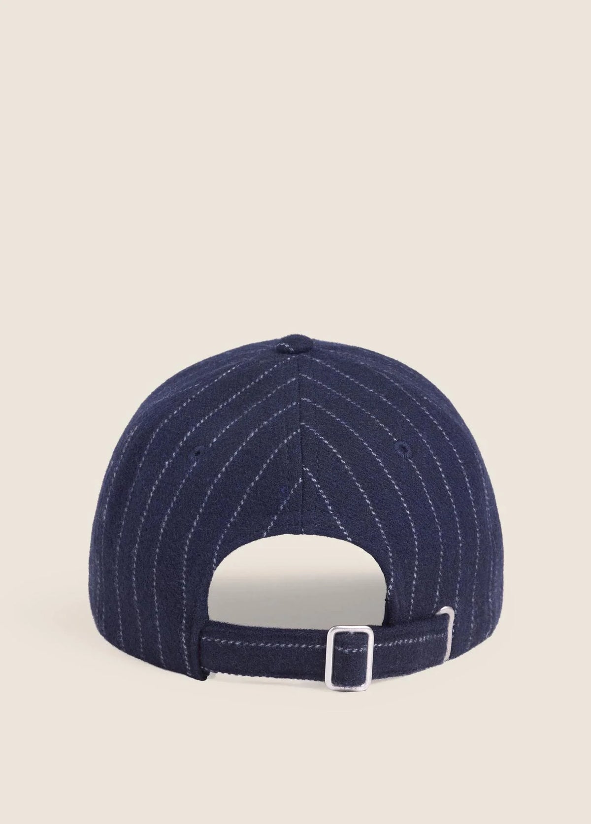 Wool Stripe Baseball Hat