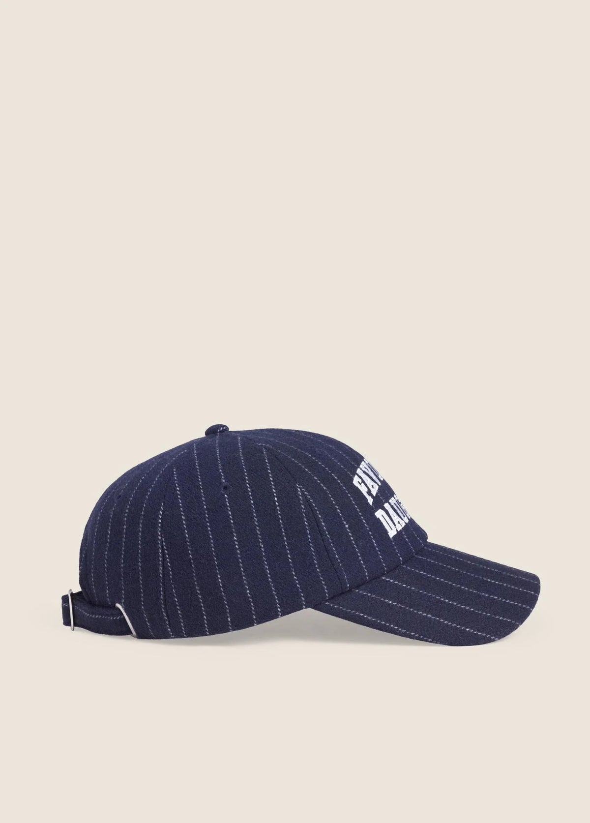 Wool Stripe Baseball Hat