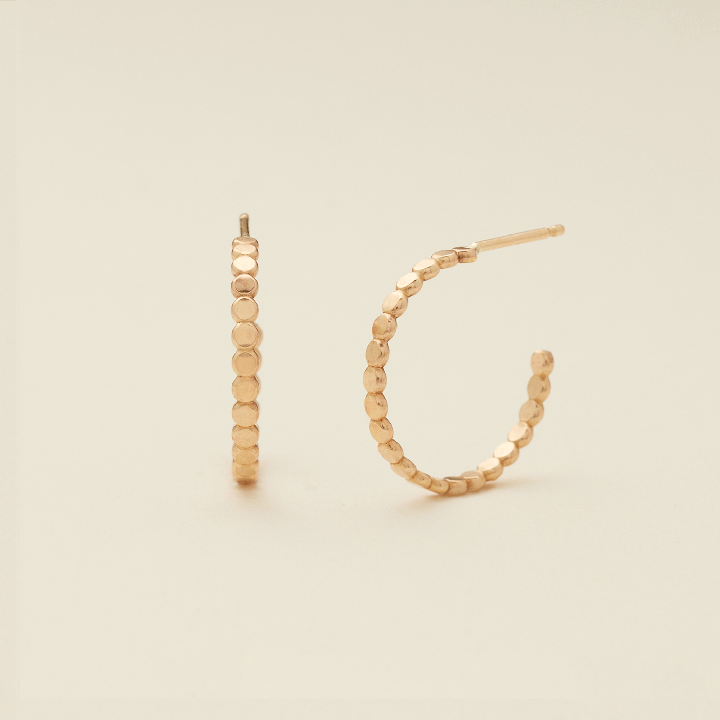 Poppy Hoop Earrings