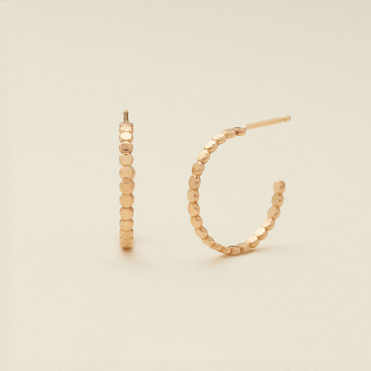 Poppy Hoop Earrings