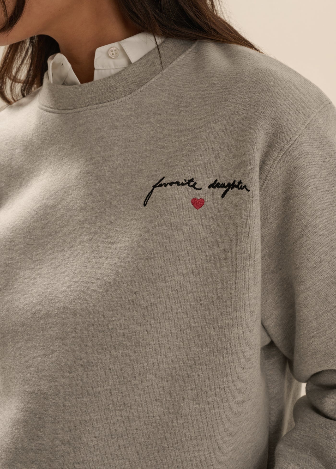 Cropped Signature Sweatshirt