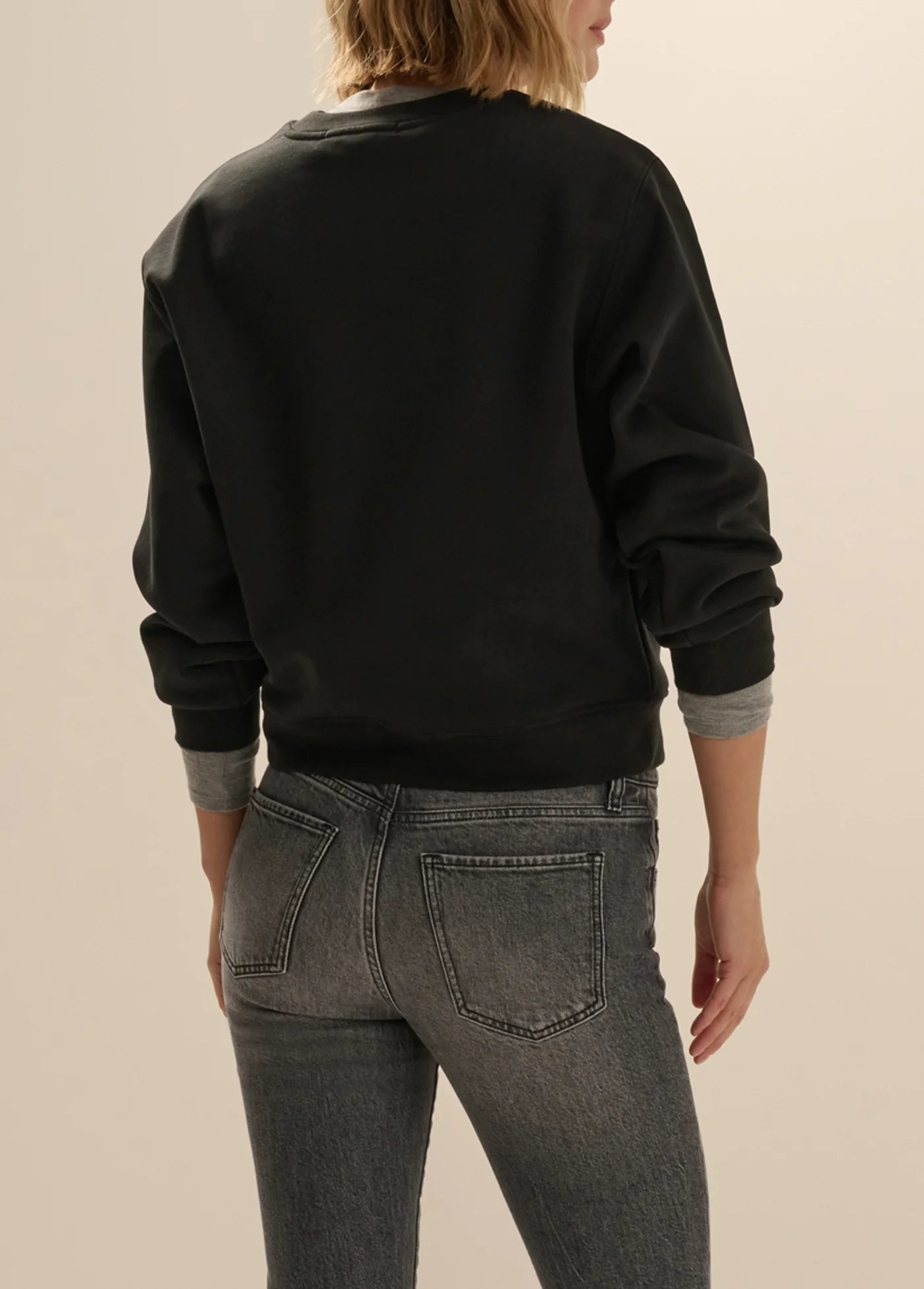 Embroidered Heart Sweatshirt