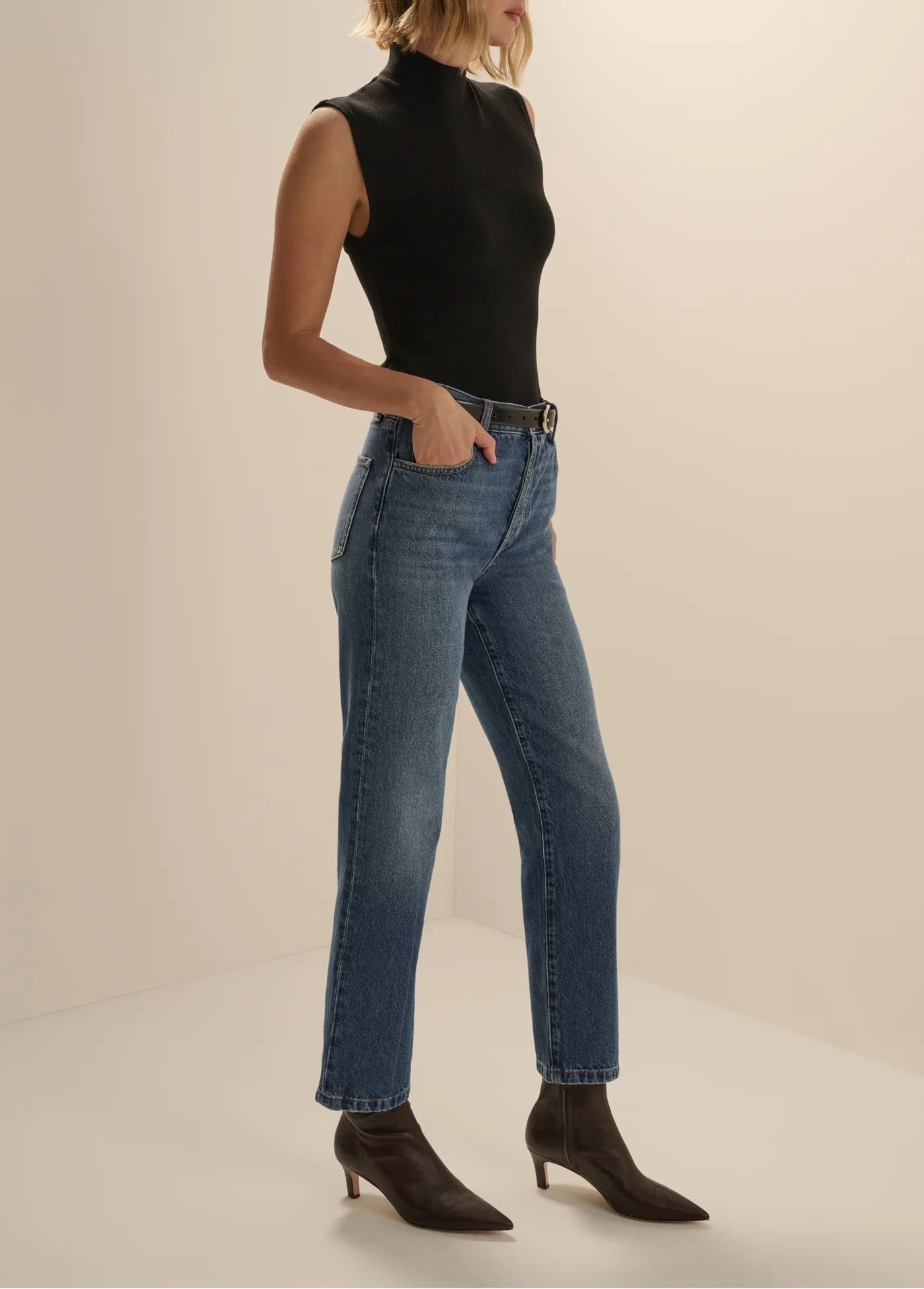 Heritage Mockneck Top