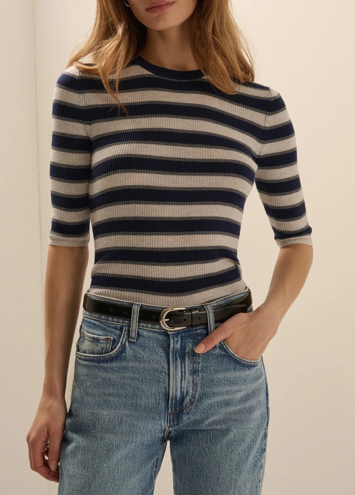 Amelia Crewneck Top