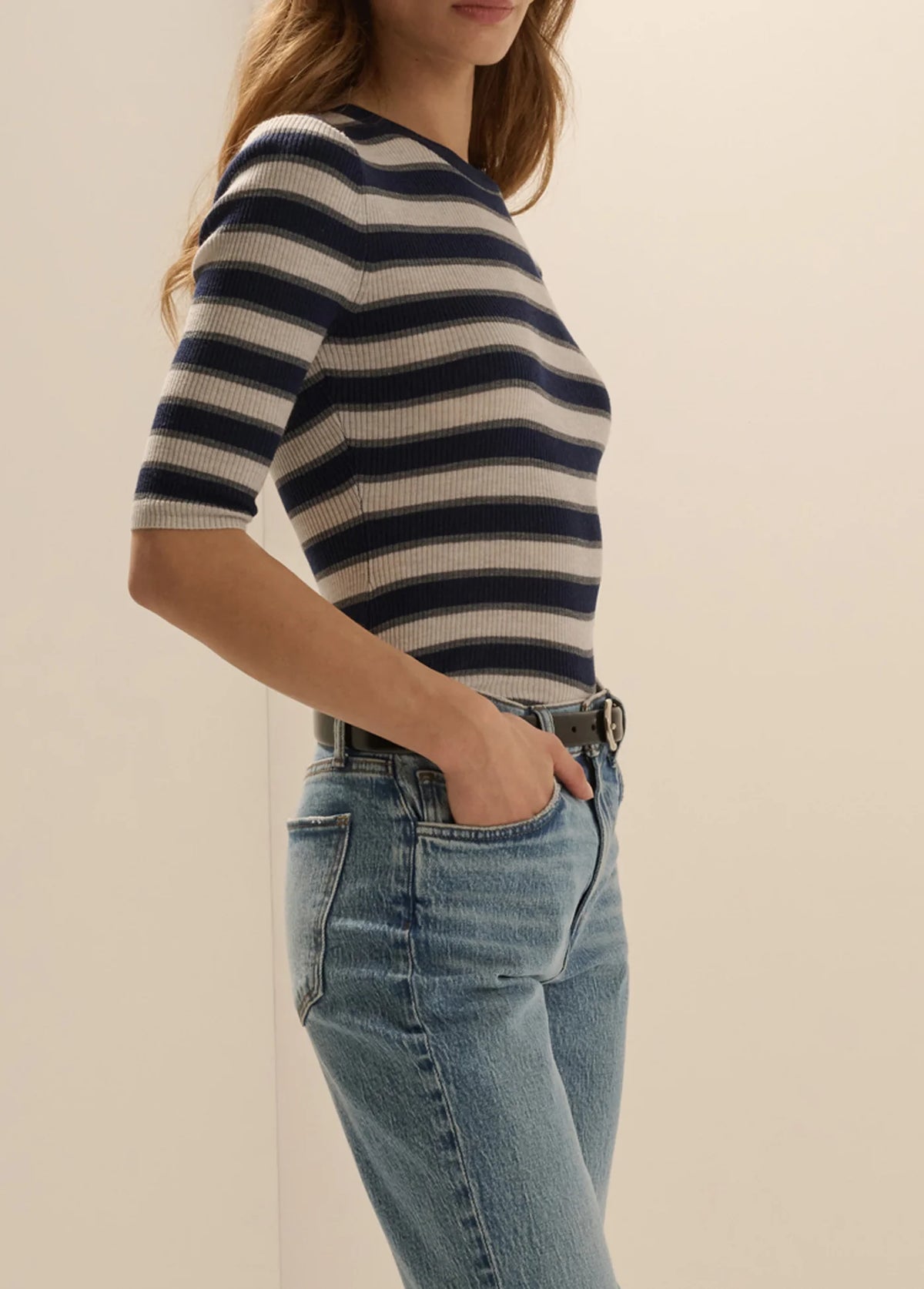 Amelia Crewneck Top