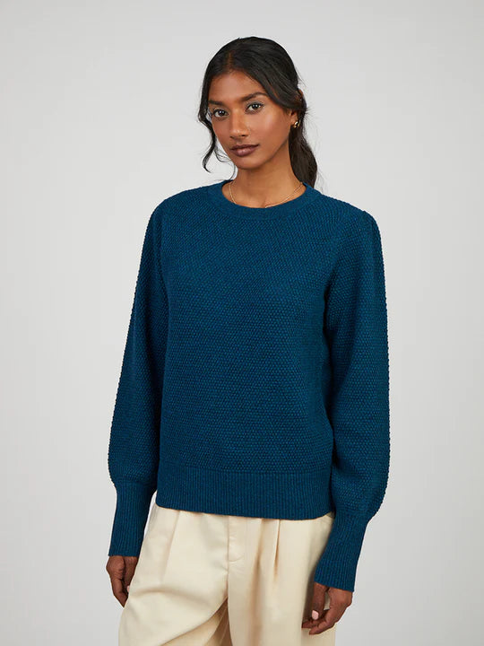 COCOA CASHMERE - Gemma Sweater / Deep Sea Blue