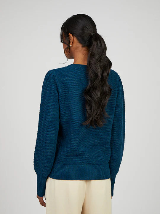 COCOA CASHMERE - Gemma Sweater / Deep Sea Blue