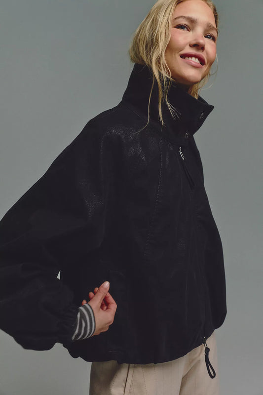 Chelsea Vegan Suede Jacket