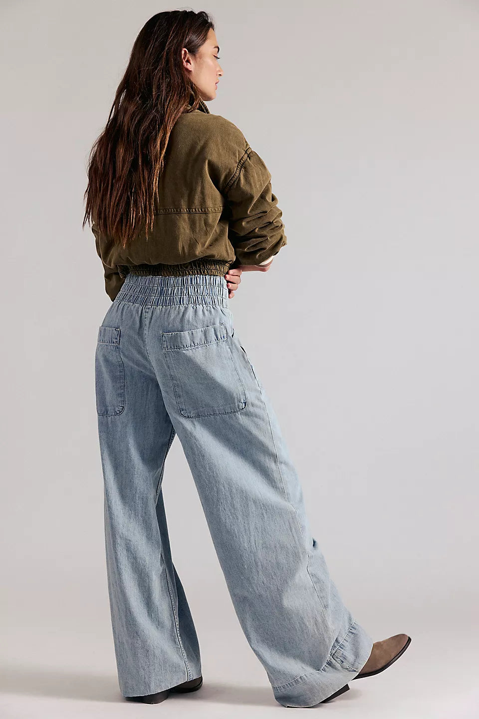 Breezy Denim Pull-On Jean