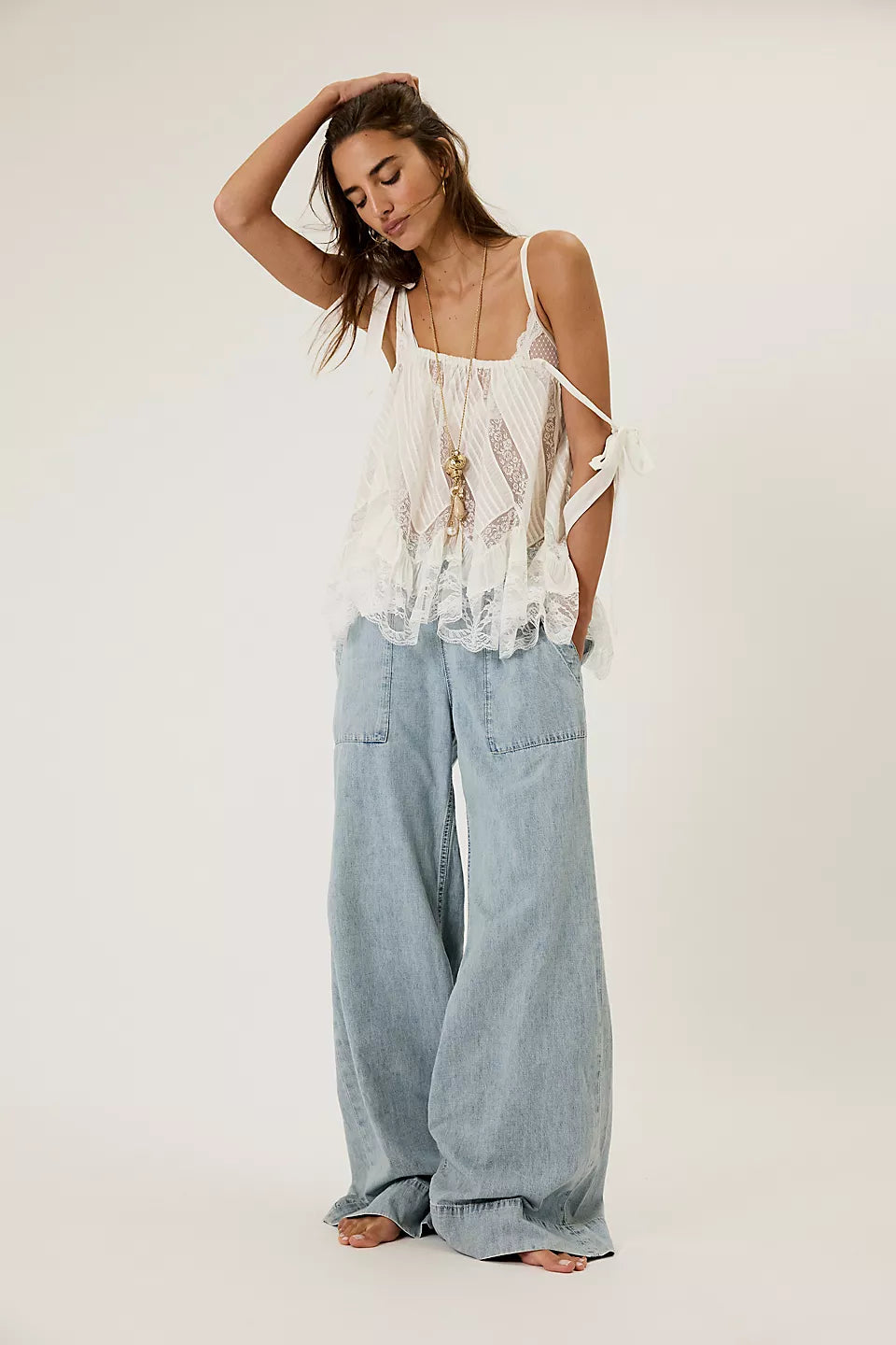 Breezy Denim Pull-On Jean