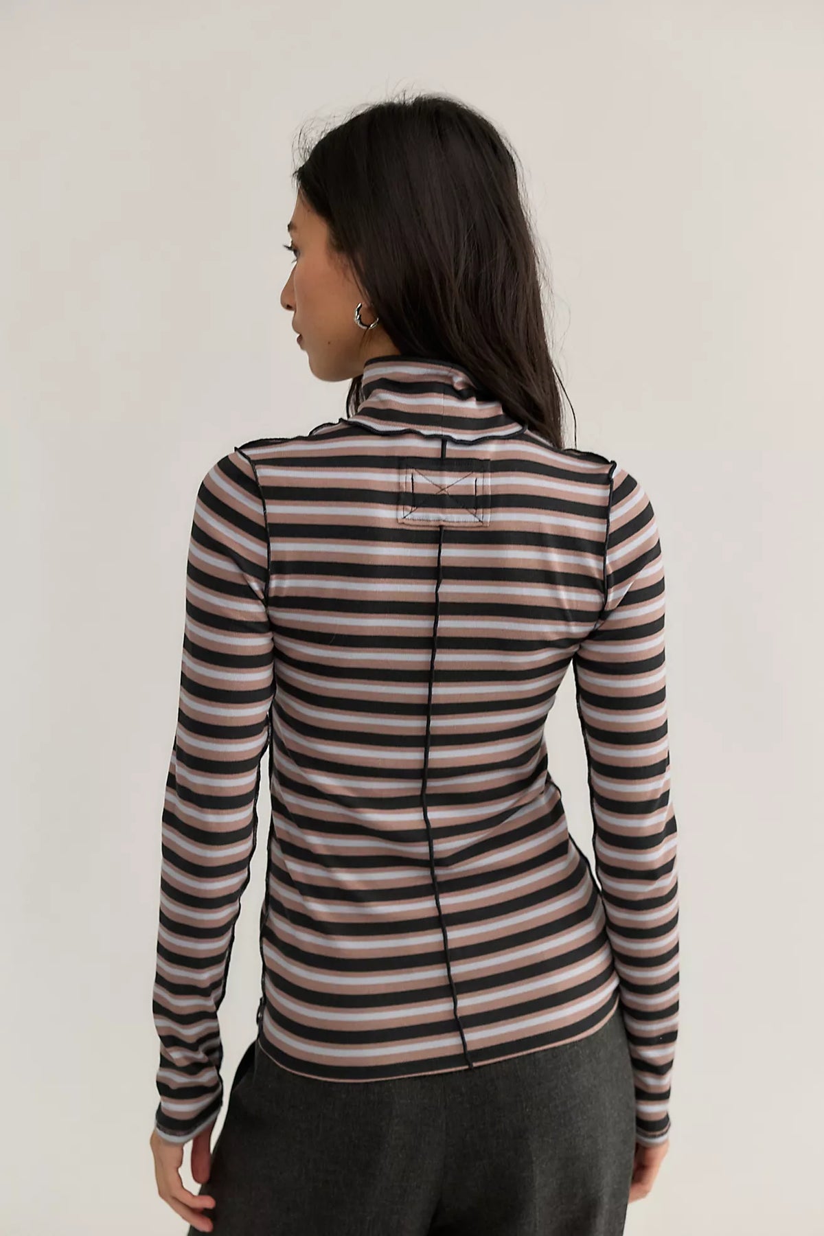 Good Good Striped Turtleneck