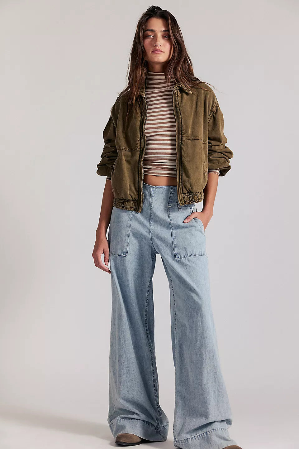 Breezy Denim Pull-On Jean
