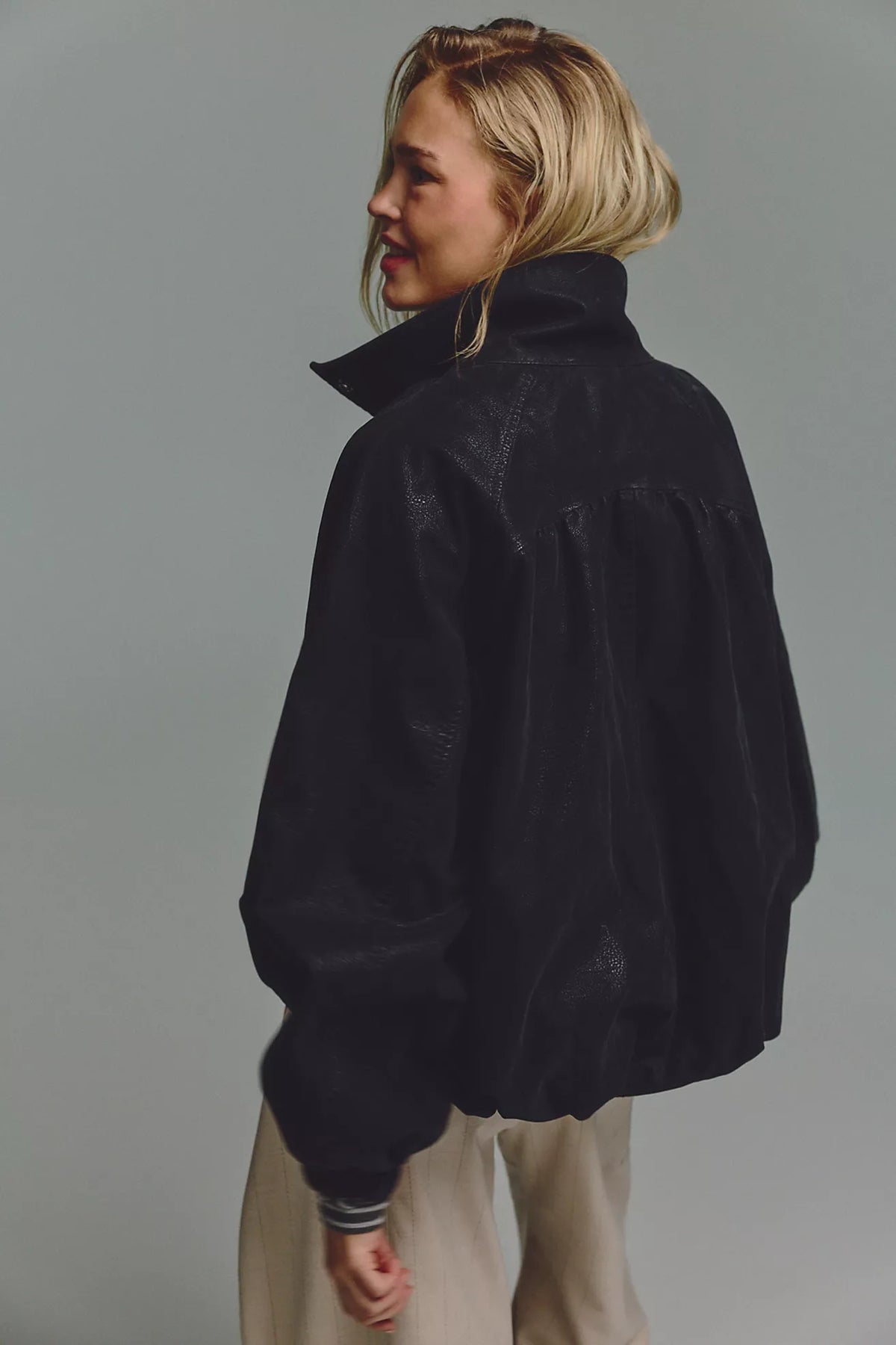 Chelsea Vegan Suede Jacket