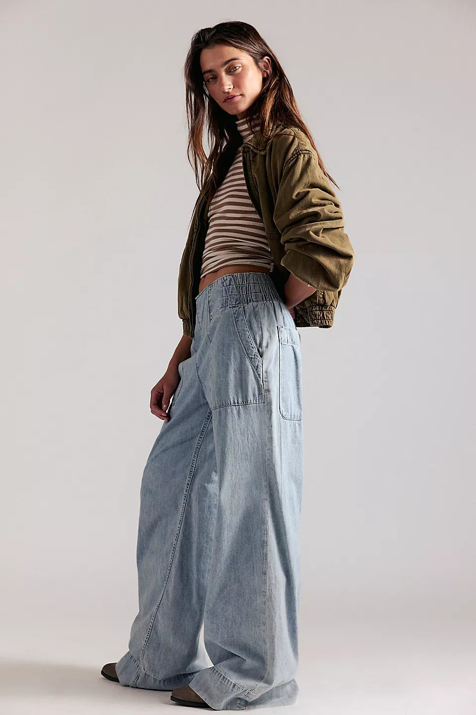 Breezy Denim Pull-On Jean